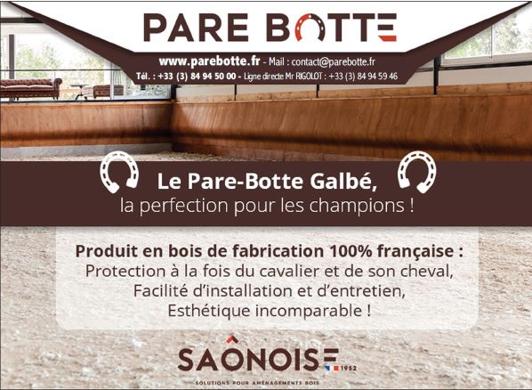  pare botte piste equestre